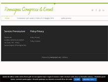 Tablet Screenshot of eurocongressi.org